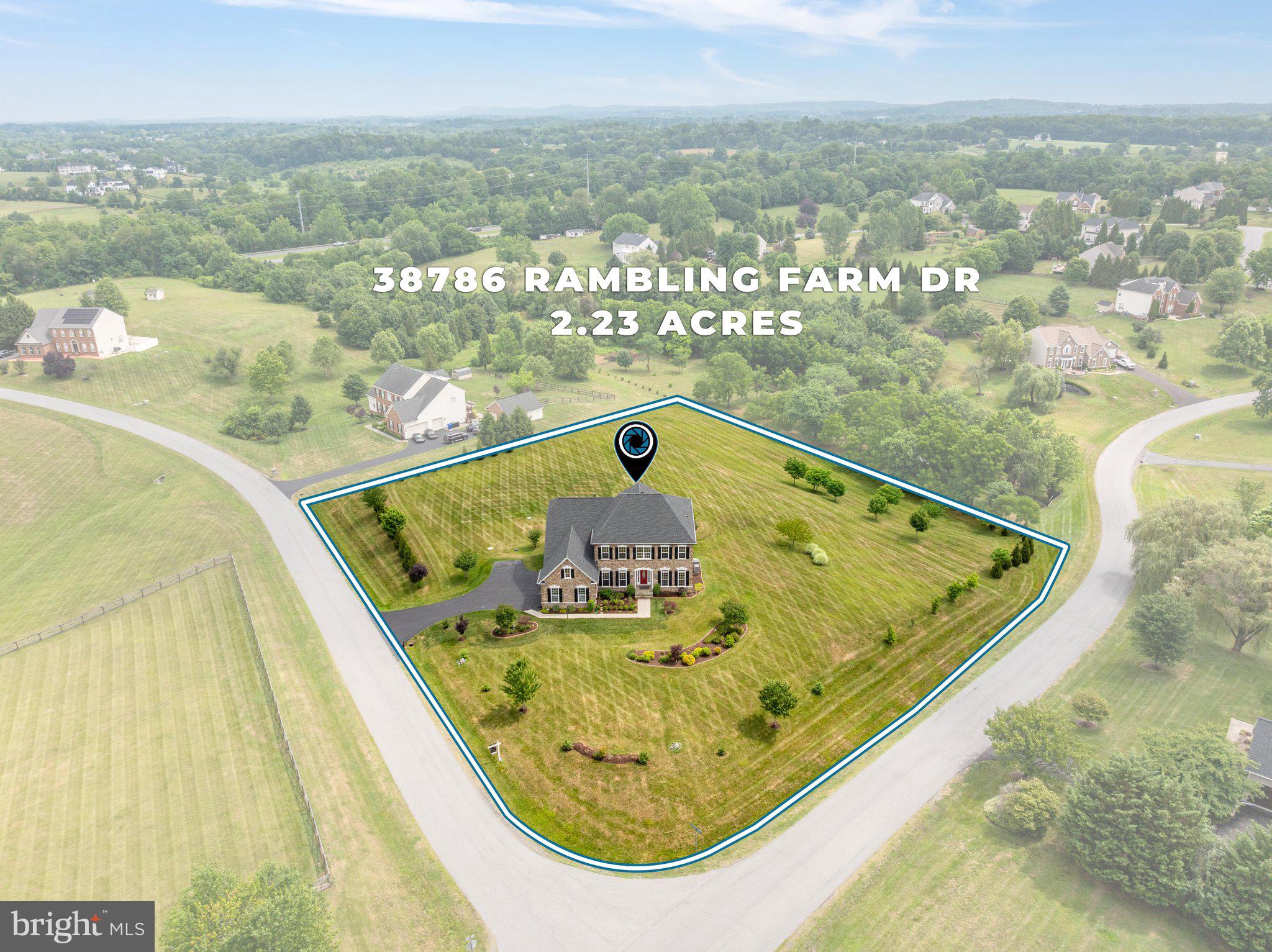 38786 Rambling Farm Drive Hamilton, VA 20158 - Photo 81 of 97 Lot lines visible