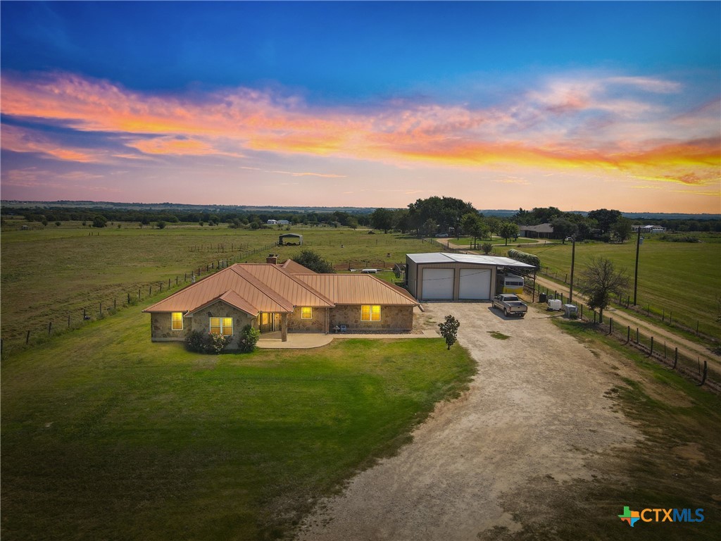 16101 Dove Road Moody, TX 76557 - Photo 1 of 42 a view of a lake with a yard