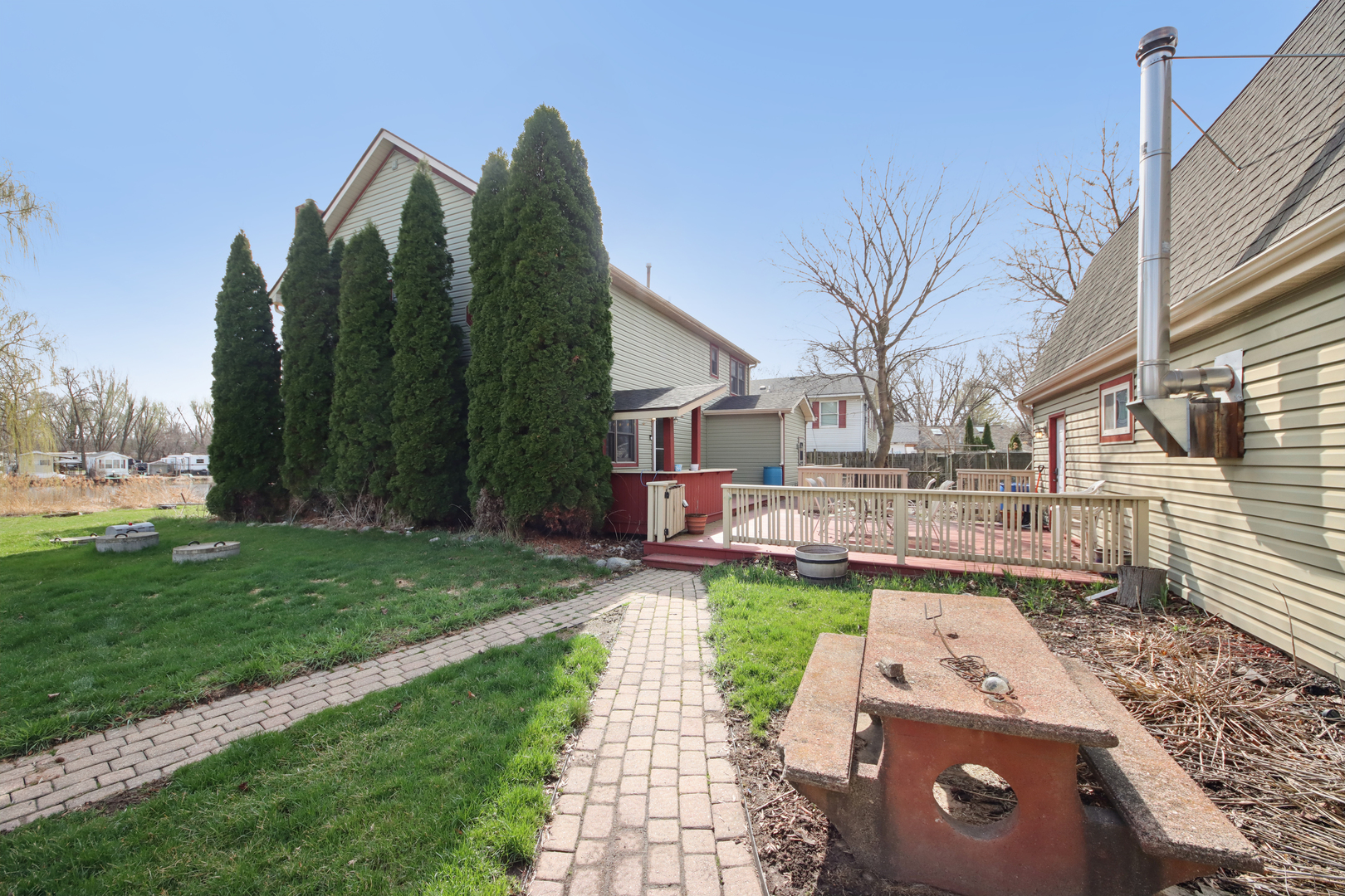 27884 West Riverside Drive Antioch, IL 60002 - Photo 30 of 45 a view of a house with a yard