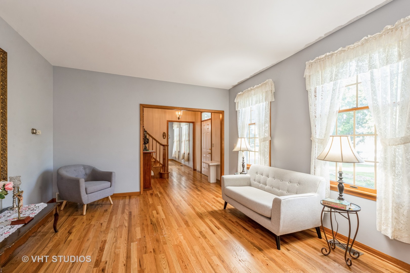 1N200 Denali Road Elburn, IL 60119 - Photo 2 of 23 a bedroom with a bed and wooden floor