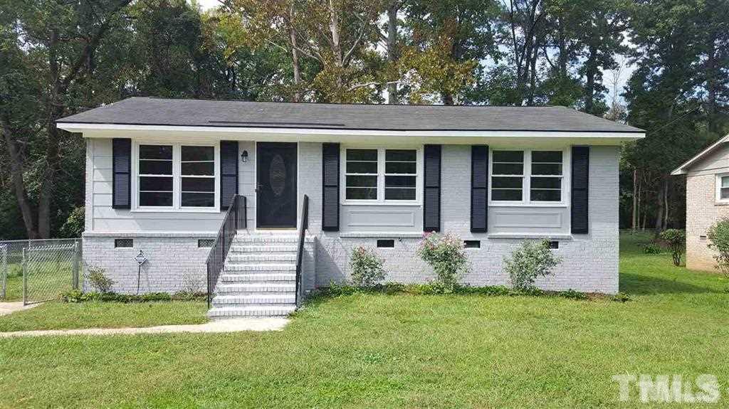 556 Dacian Road Raleigh, NC 27610 - Photo 1 of 20 front view of a house with a yard