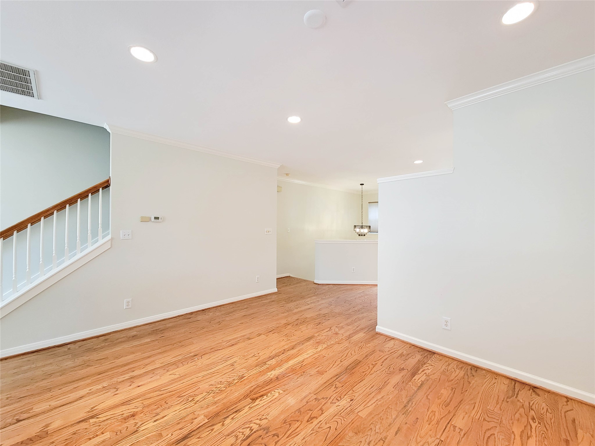 3010 La Branch Street Houston, TX 77004 - Photo 16 of 43 a view of empty room with wooden floor