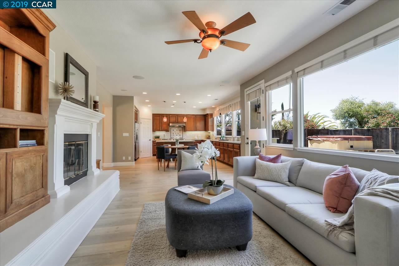9683 Velvetleaf Circle San Ramon, CA 94582 - Photo 1 of 1 a living room with furniture fireplace and a large window