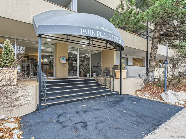 a view of a house with a large windows