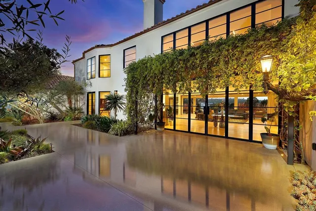 a view of swimming pool with outdoor seating