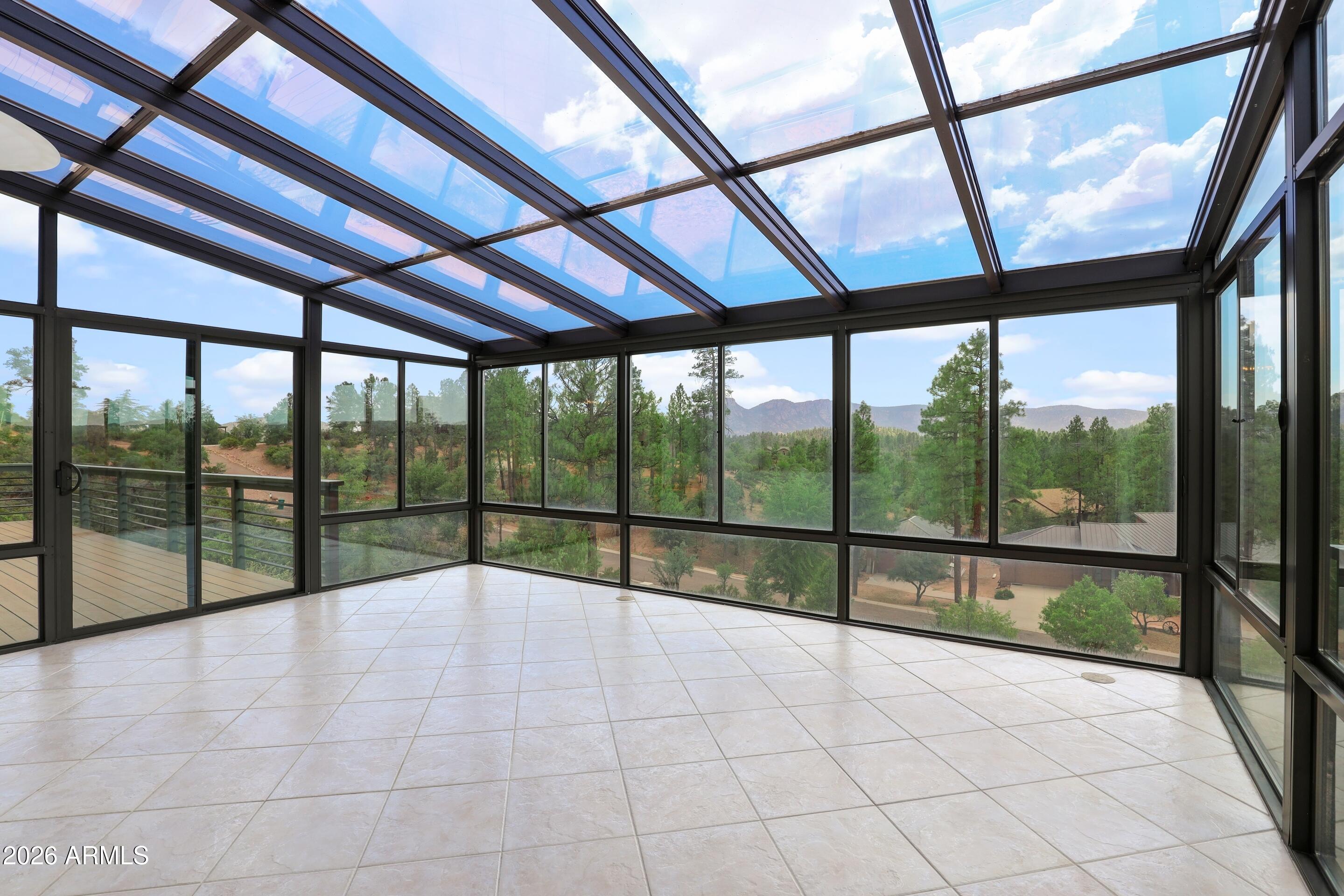92 Pine Ridge Drive Star Valley, AZ 85541 - Photo 17 of 52 Glass Deck with Views