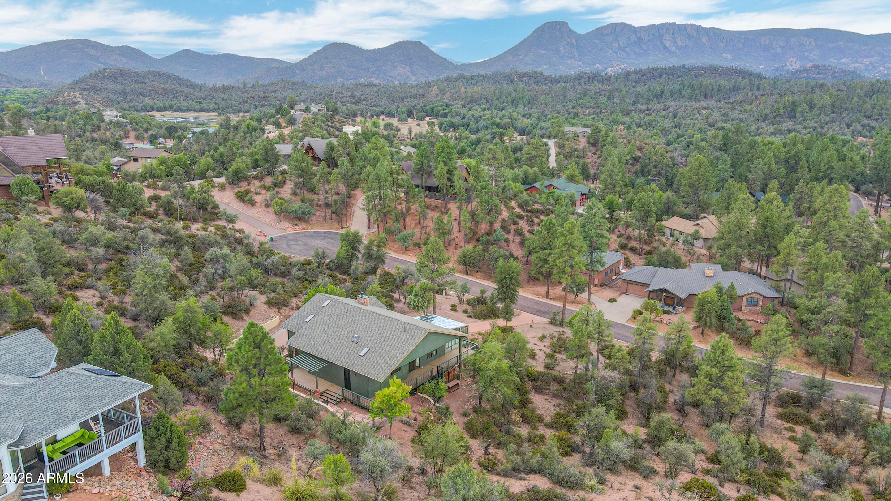 92 Pine Ridge Drive Star Valley, AZ 85541 - Photo 44 of 52 Aerial-VIEWS!