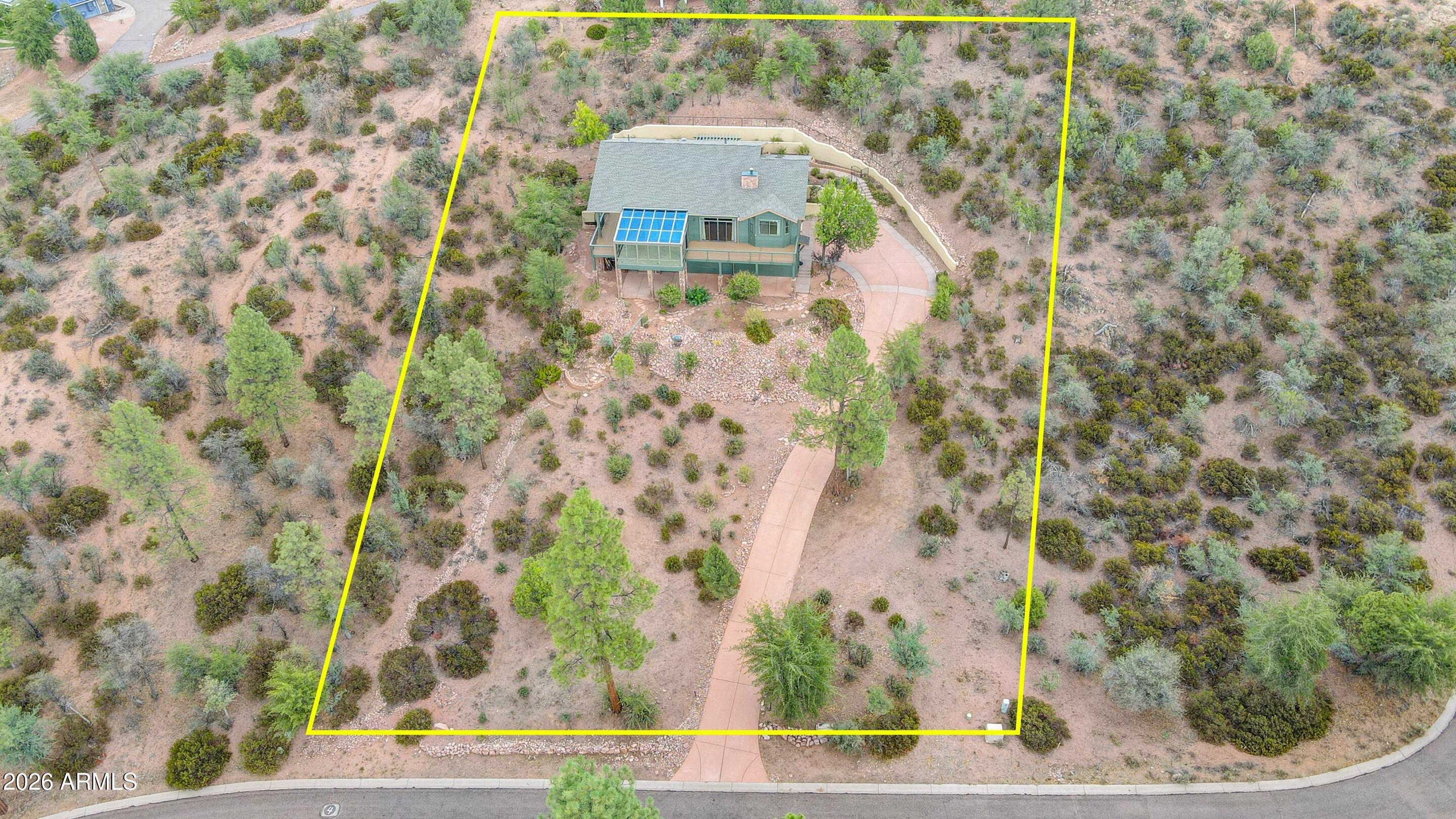 92 Pine Ridge Drive Star Valley, AZ 85541 - Photo 45 of 52 Property Line aerial