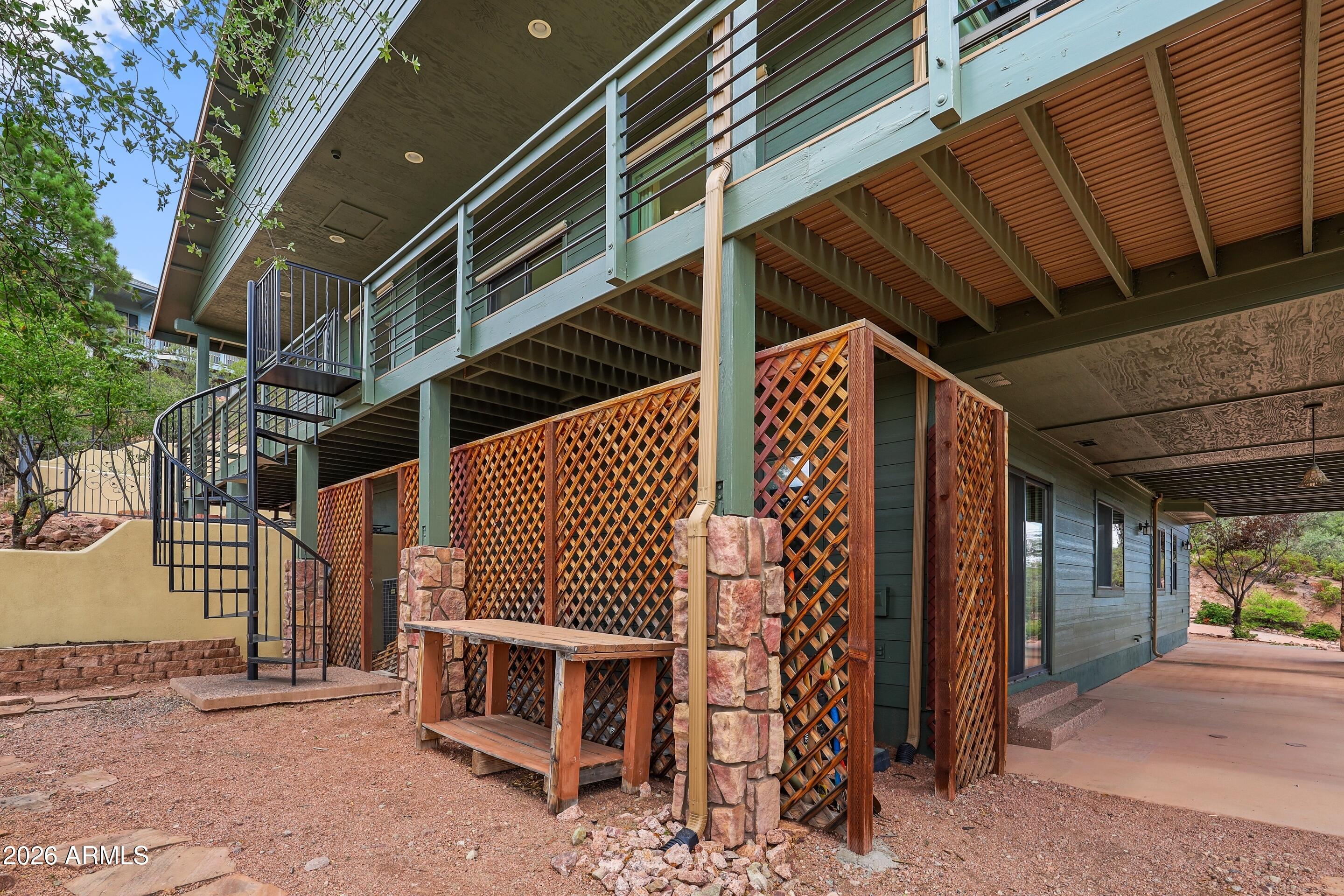 92 Pine Ridge Drive Star Valley, AZ 85541 - Photo 48 of 52 Exterior Staircase