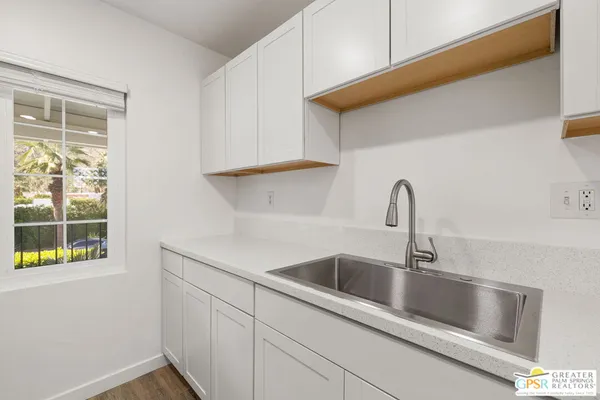 a close view of sink and tap