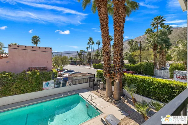 a view of a yard with an outdoor space