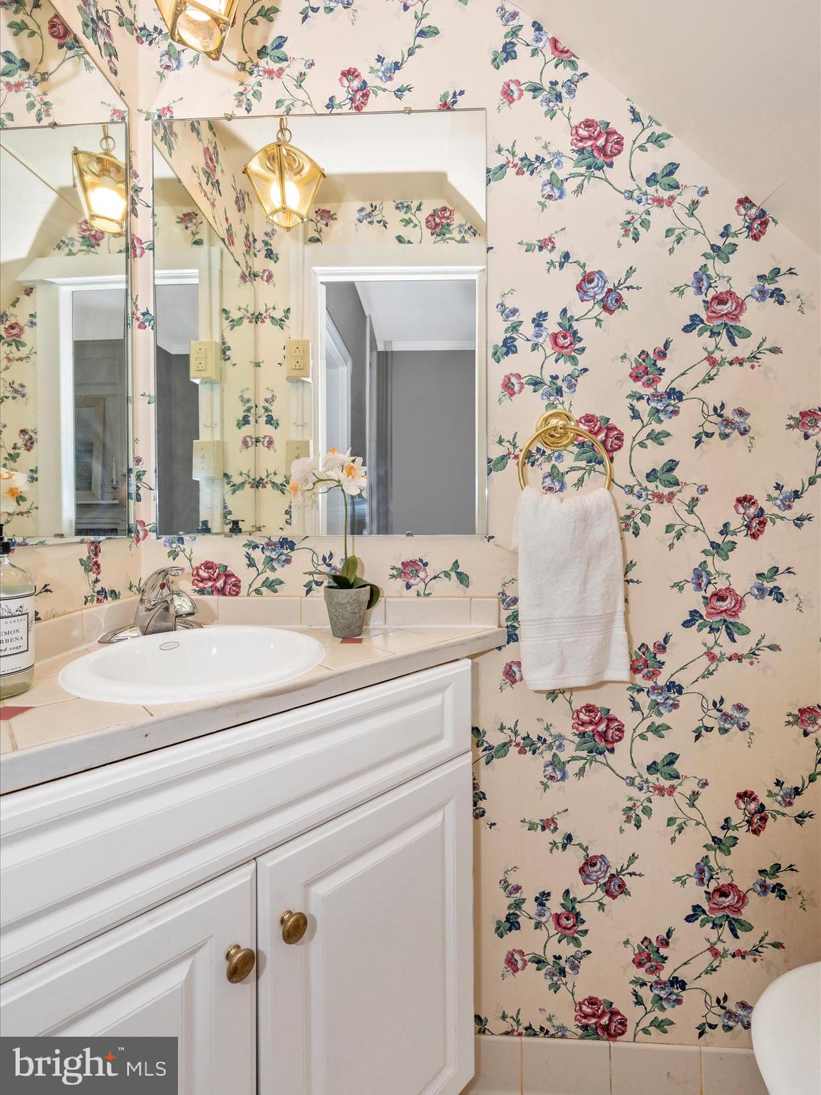 112 West 3rd Street Frederick, MD 21701 - Photo 11 of 62 Hidden Powder Room under the stairs!