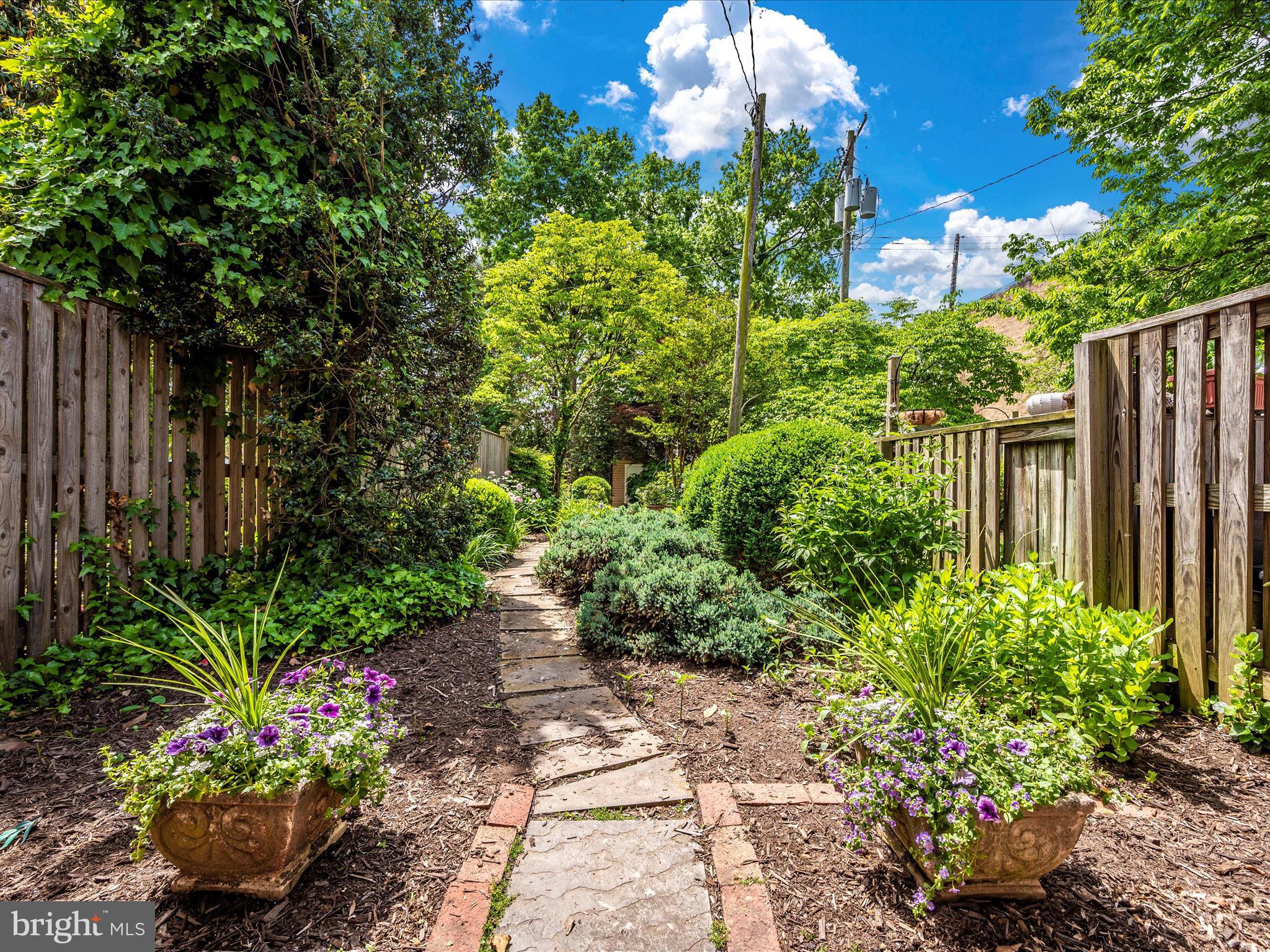 112 West 3rd Street Frederick, MD 21701 - Photo 52 of 62 Charming garden path