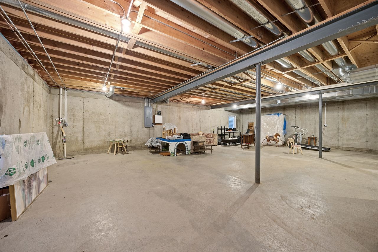 1343 Camelot Lane Lemont, IL 60439 - Photo 35 of 37 a view of a room with wooden walls