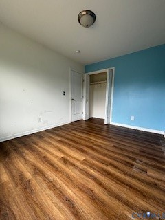 793 Correctional Center Road Dillwyn, VA 23936 - Photo 15 of 19 an empty room with wooden floor and windows