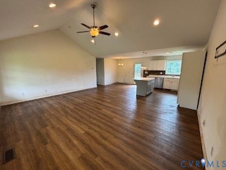 793 Correctional Center Road Dillwyn, VA 23936 - Photo 2 of 19 a view of a kitchen with a sink and microwave