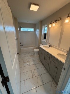 793 Correctional Center Road Dillwyn, VA 23936 - Photo 6 of 19 a bathroom with a sink a mirror and a shower