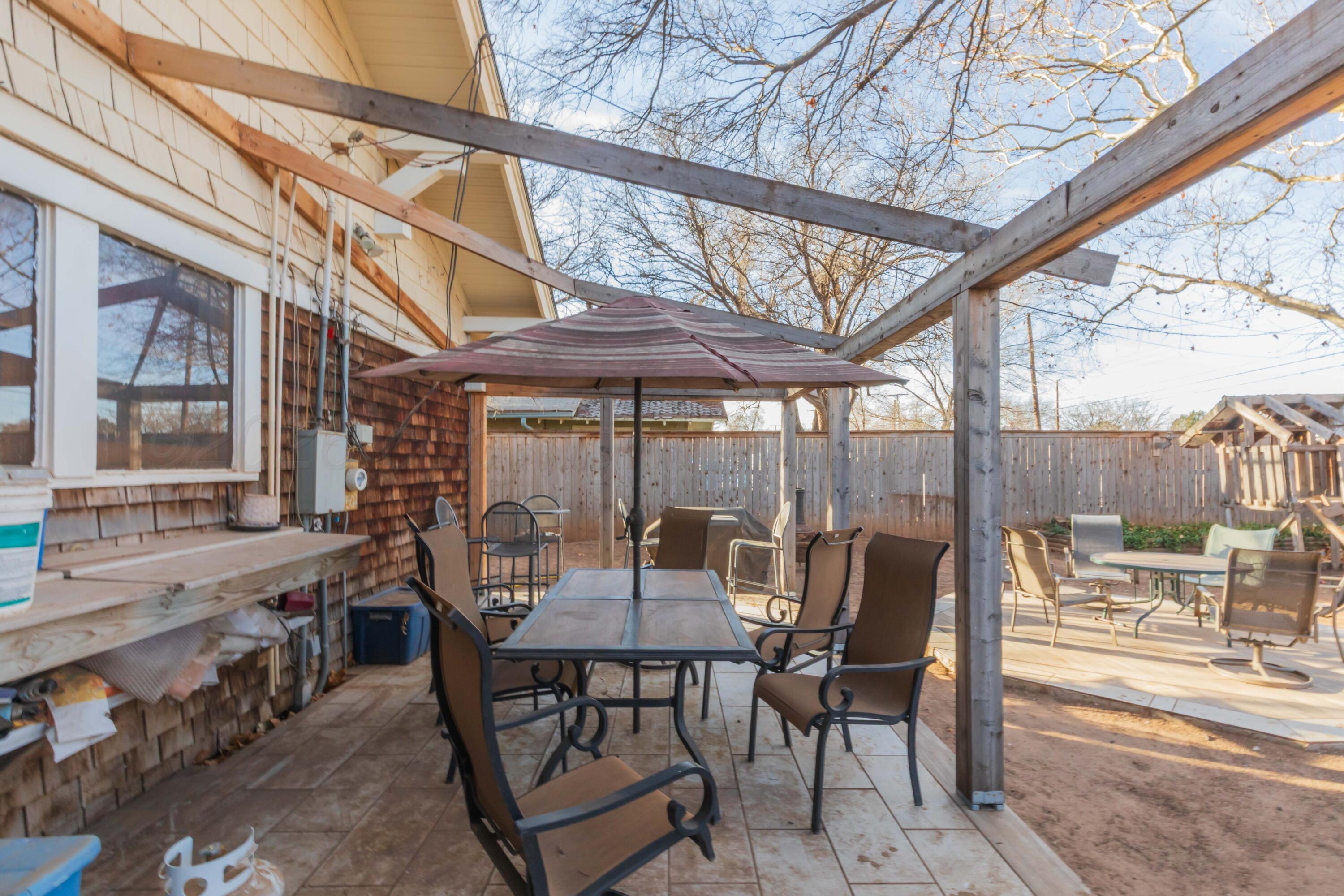 1502 South Monroe Street Amarillo, TX 79101 - Photo 13 of 35 a dining room with furniture and wooden floor