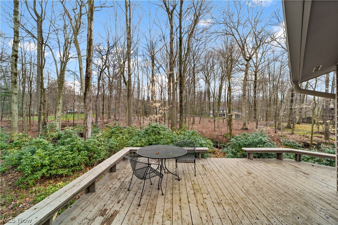 18763 Sharon Road Chagrin Falls, OH 44023 - Photo 5 of 37 View of wooden terrace