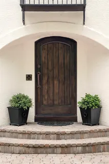 a view of entrance door of the house