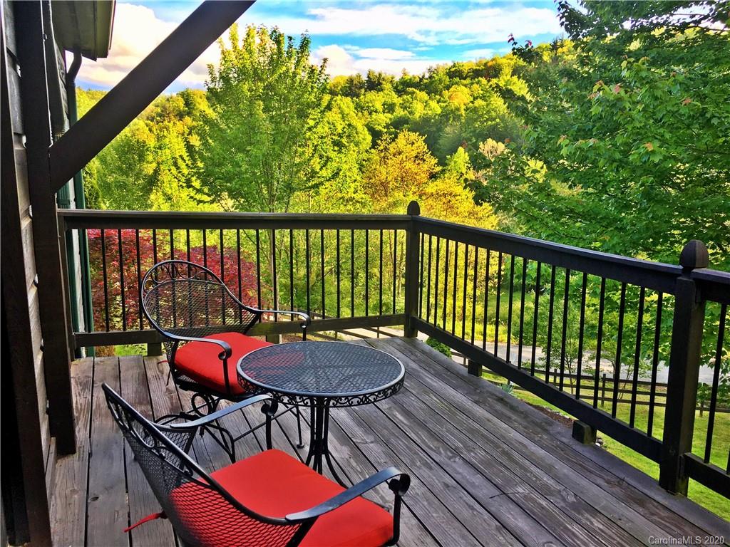 2156 Orchard Road, Unit 1 & 2 Deep Gap, NC 28618 - Photo 4 of 33 a view of a balcony with chairs