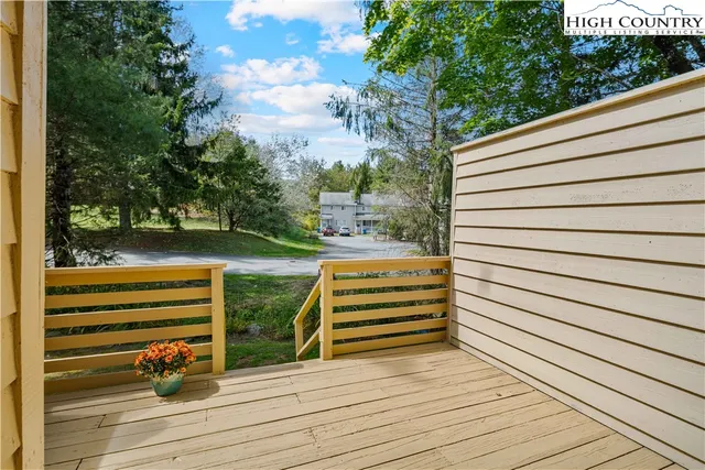 a view of outdoor space and deck