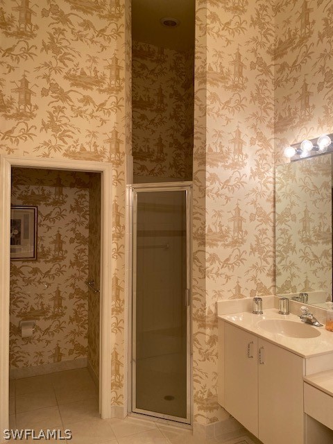 9319 Springview Loop Estero, FL 33928 - Photo 18 of 23 a bathroom with a sink and a shower