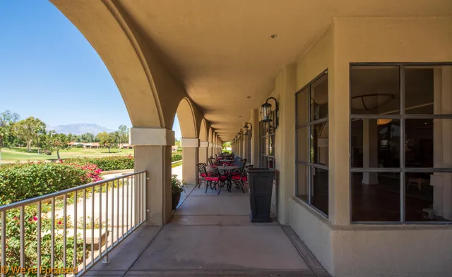 a view of a city from a balcony