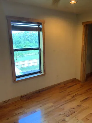 a view of an ocean from a yard