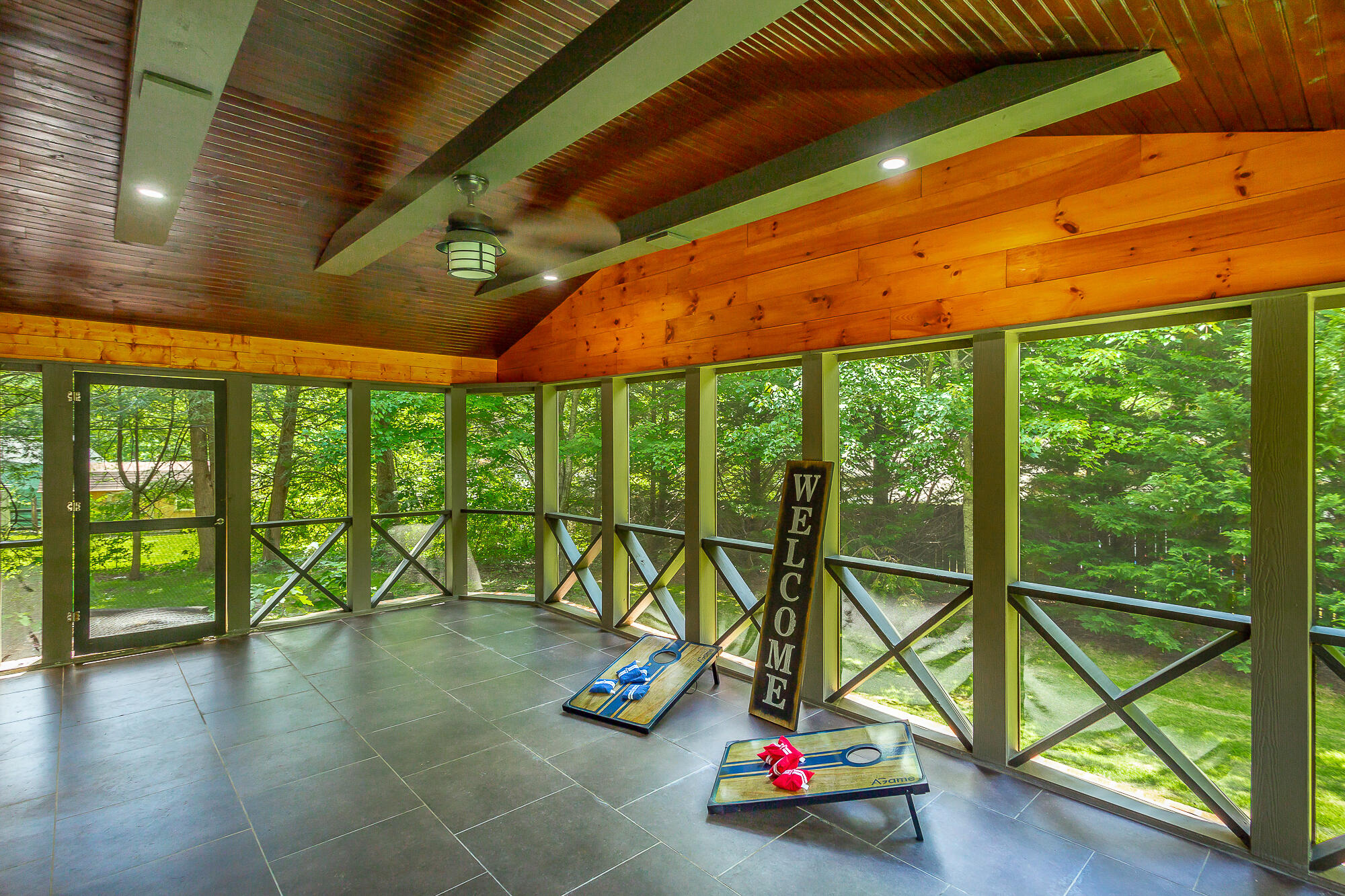 937 Ravine Road Signal Mountain, TN 37377 - Photo 36 of 44 Lovely Screened Porch off Kitchen