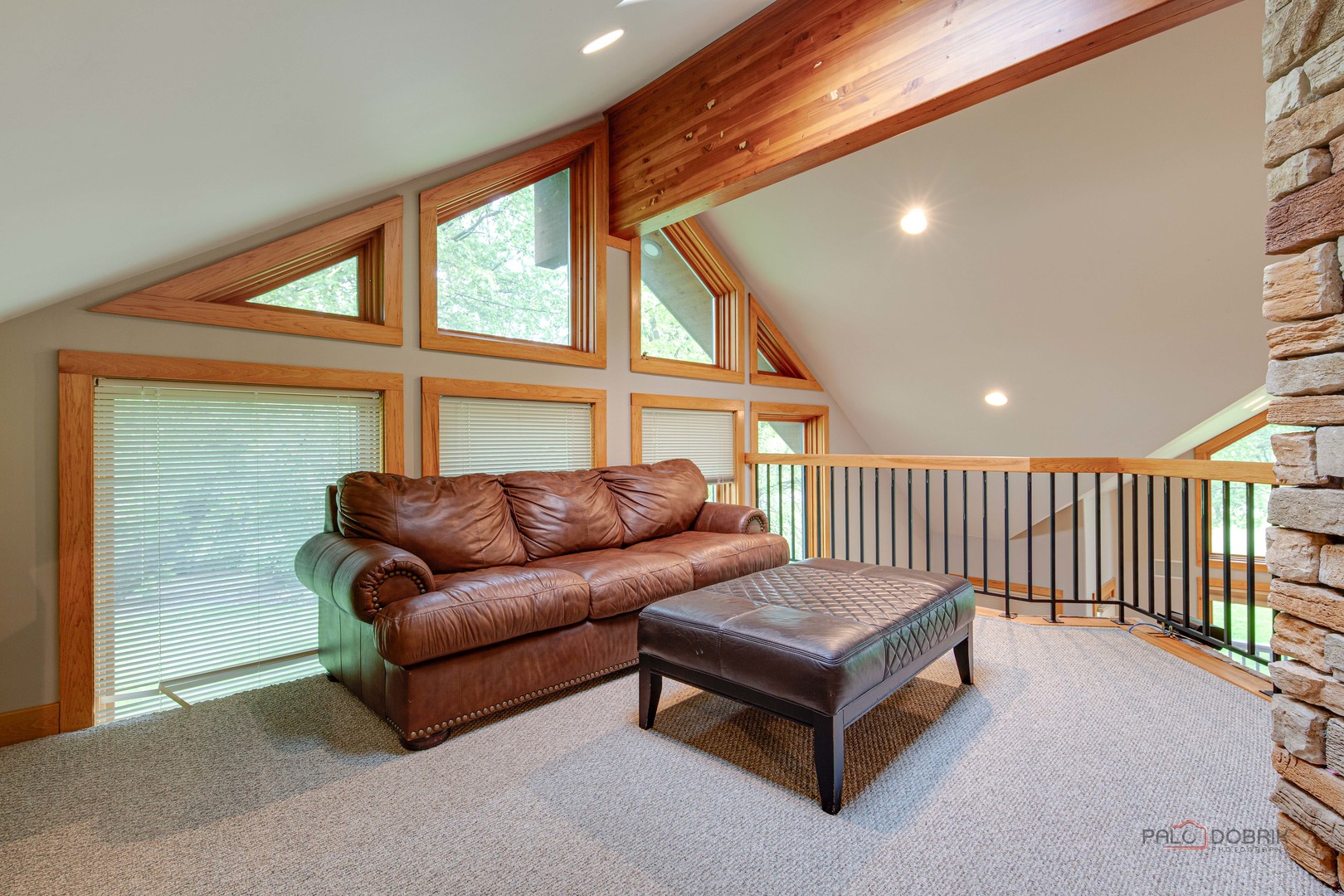 25909 West Sunset Road Barrington, IL 60010 - Photo 33 of 50 a living room with a couch and a large window