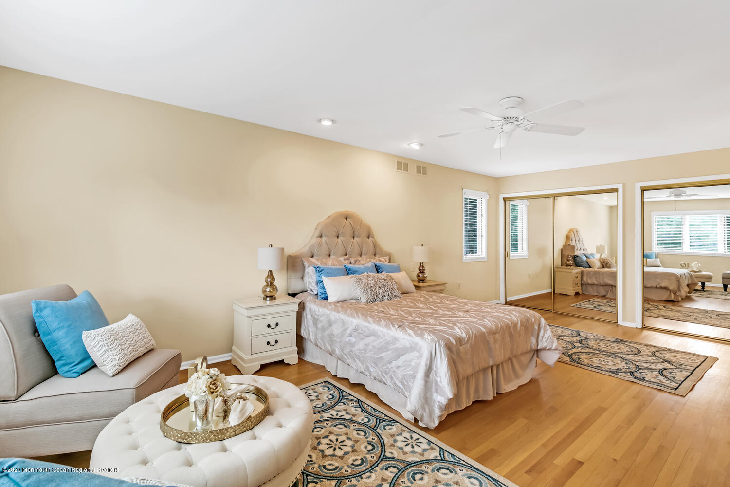 38 Knob Hill Road Morganville, NJ 07751 - Photo 20 of 35 a bedroom with a bed and wooden floor