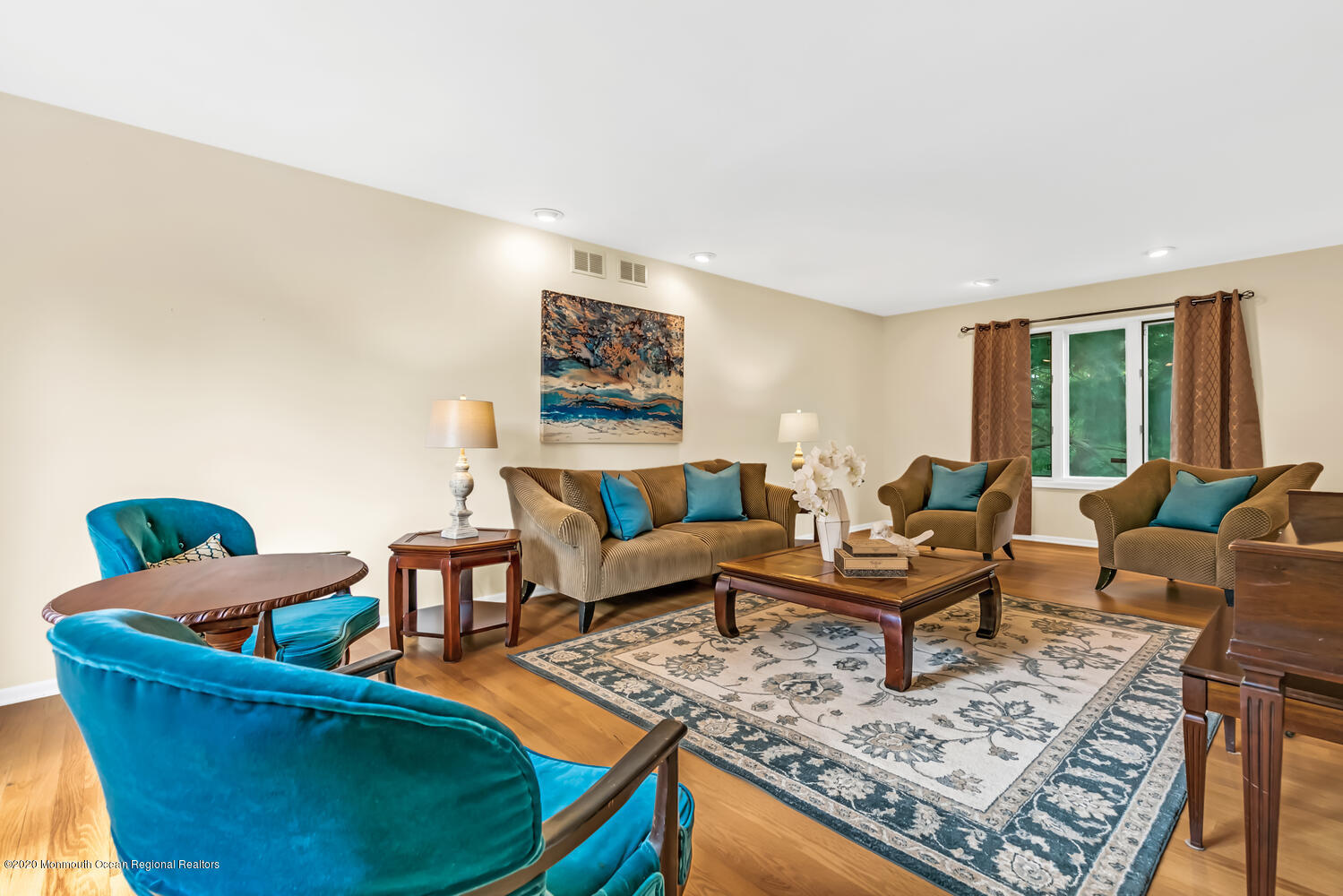 38 Knob Hill Road Morganville, NJ 07751 - Photo 4 of 35 a living room with furniture and a rug