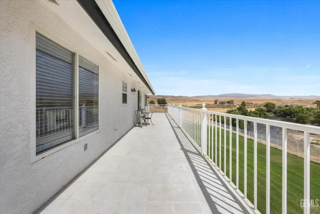 a view of a lake with a mountain