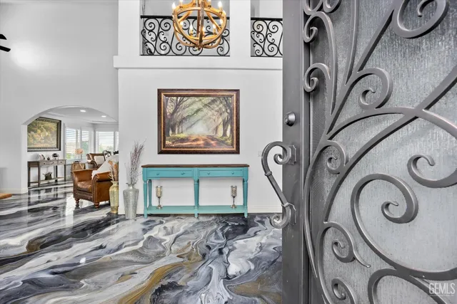 a view of entryway and hall