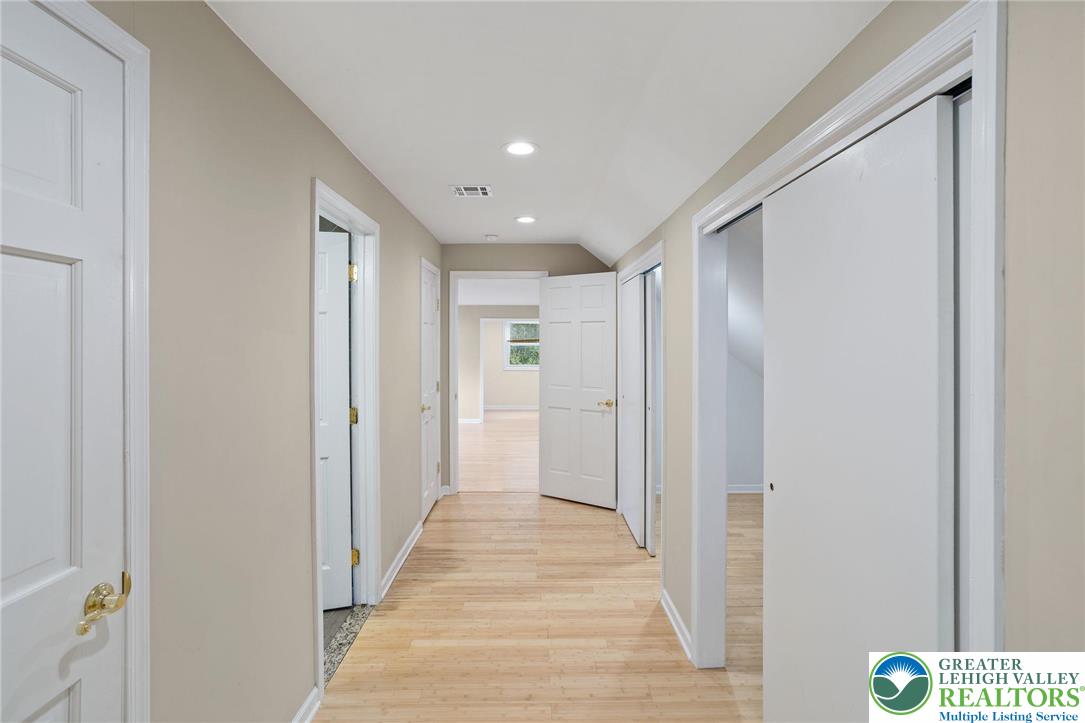 1790 Friedensville Road Bethlehem, PA 18015 - Photo 42 of 50 a view of hallway with wooden floor