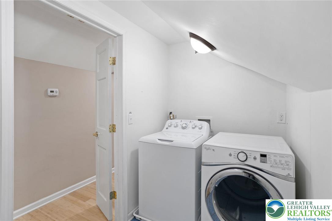 1790 Friedensville Road Bethlehem, PA 18015 - Photo 43 of 50 a utility room with dryer and washer