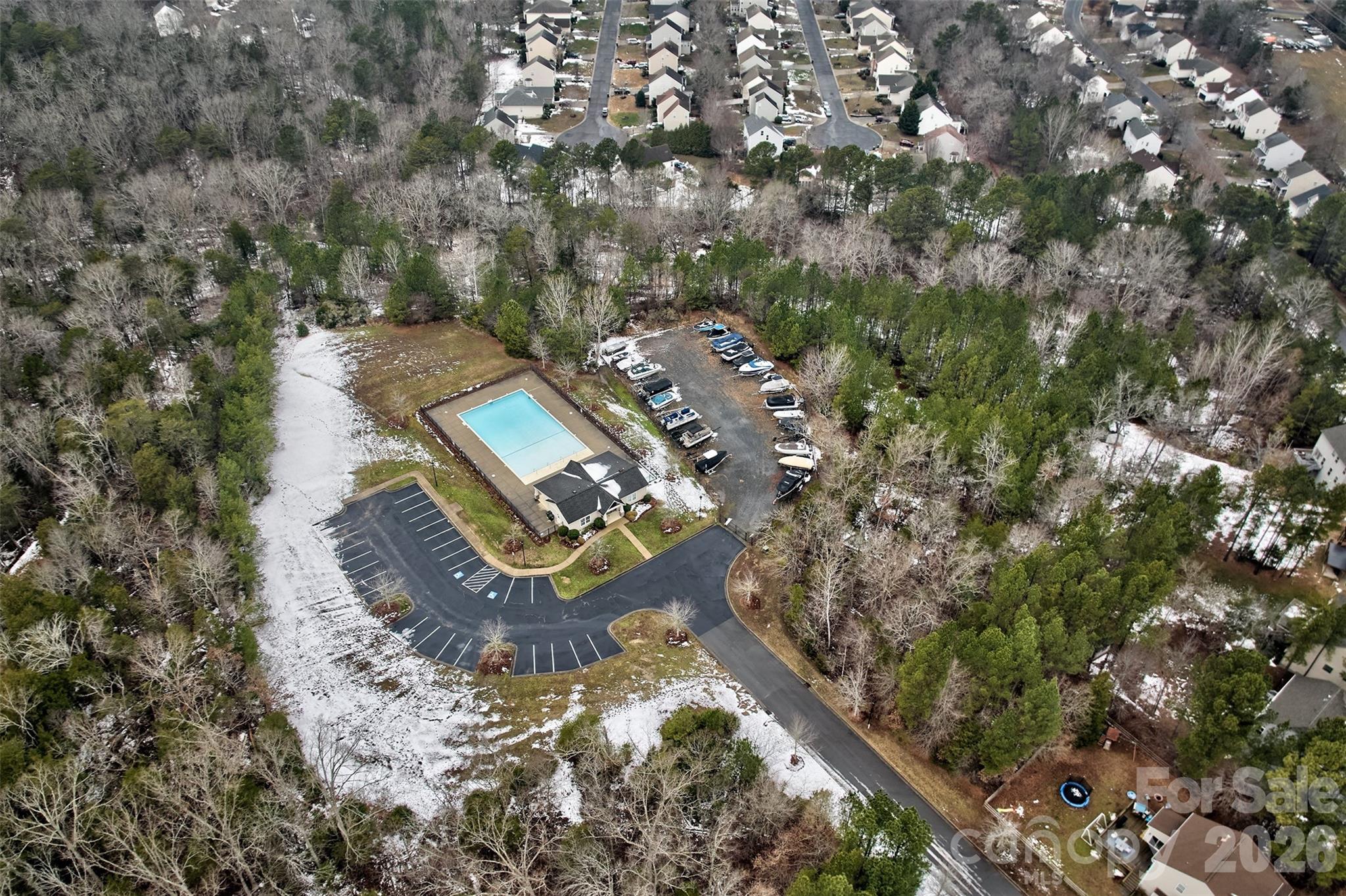 3078 Rhododendron Place Lake Wylie, SC 29710 - Photo 39 of 43 an aerial view of a house with a yard