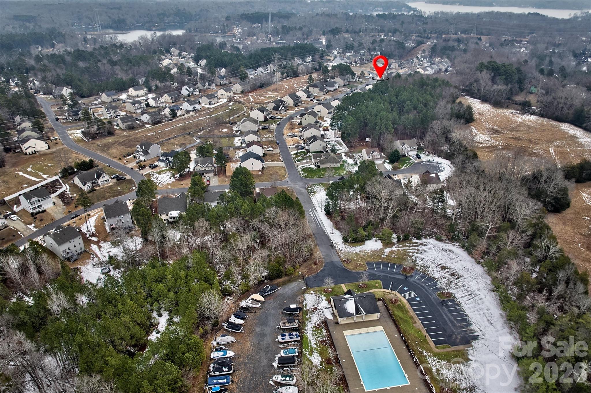 3078 Rhododendron Place Lake Wylie, SC 29710 - Photo 41 of 43 an aerial view of a city