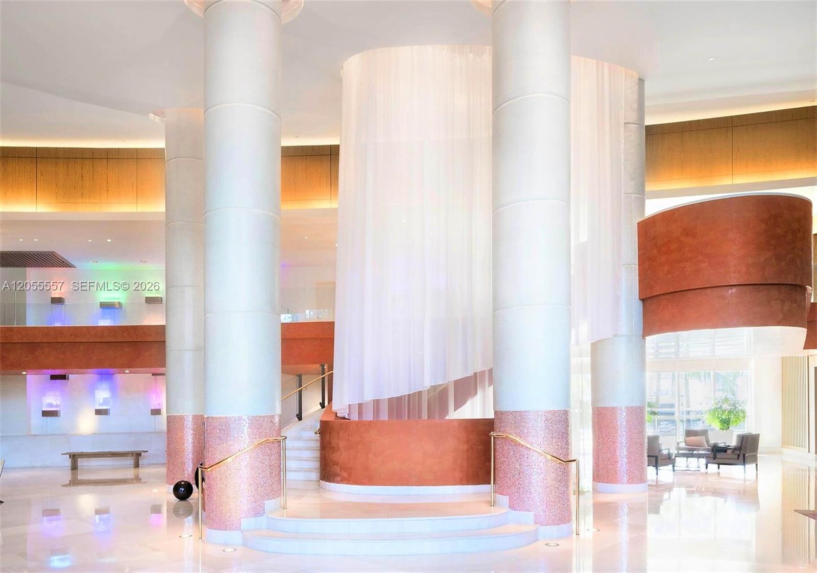 400 Alton Road, Unit 1011 Miami Beach, FL 33139 - Photo 29 of 30 Two-Story Lobby