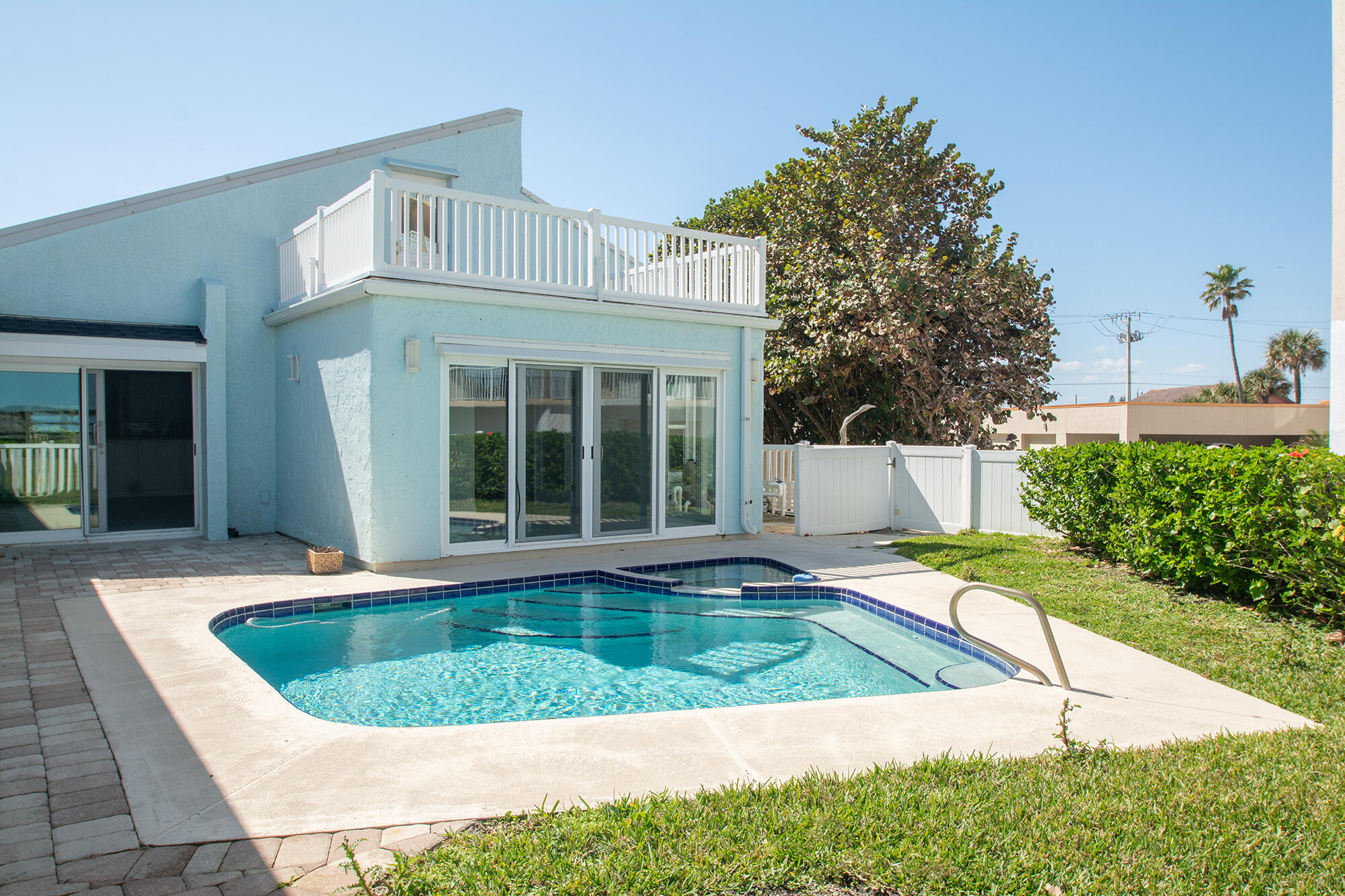 959 N Highway Indialantic, FL 32903 - Photo 23 of 70 a view of a house with swimming pool and sitting area