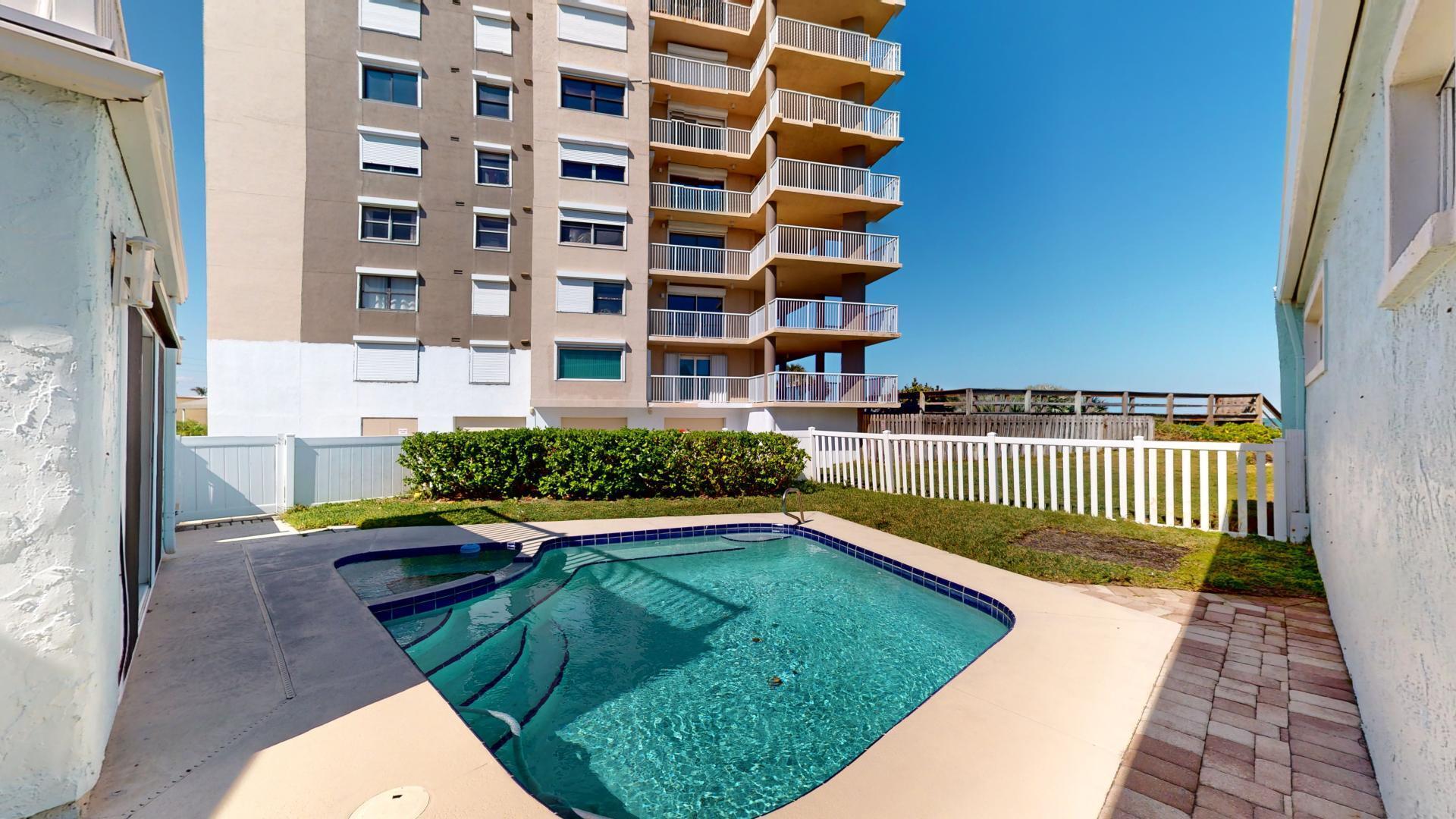 959 N Highway Indialantic, FL 32903 - Photo 27 of 70 a view of swimming pool from a balcony