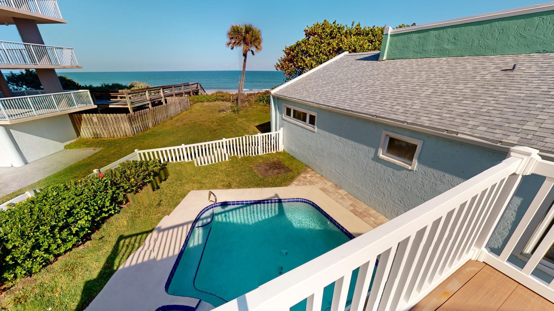 959 N Highway Indialantic, FL 32903 - Photo 35 of 70 a view of a balcony with two chairs