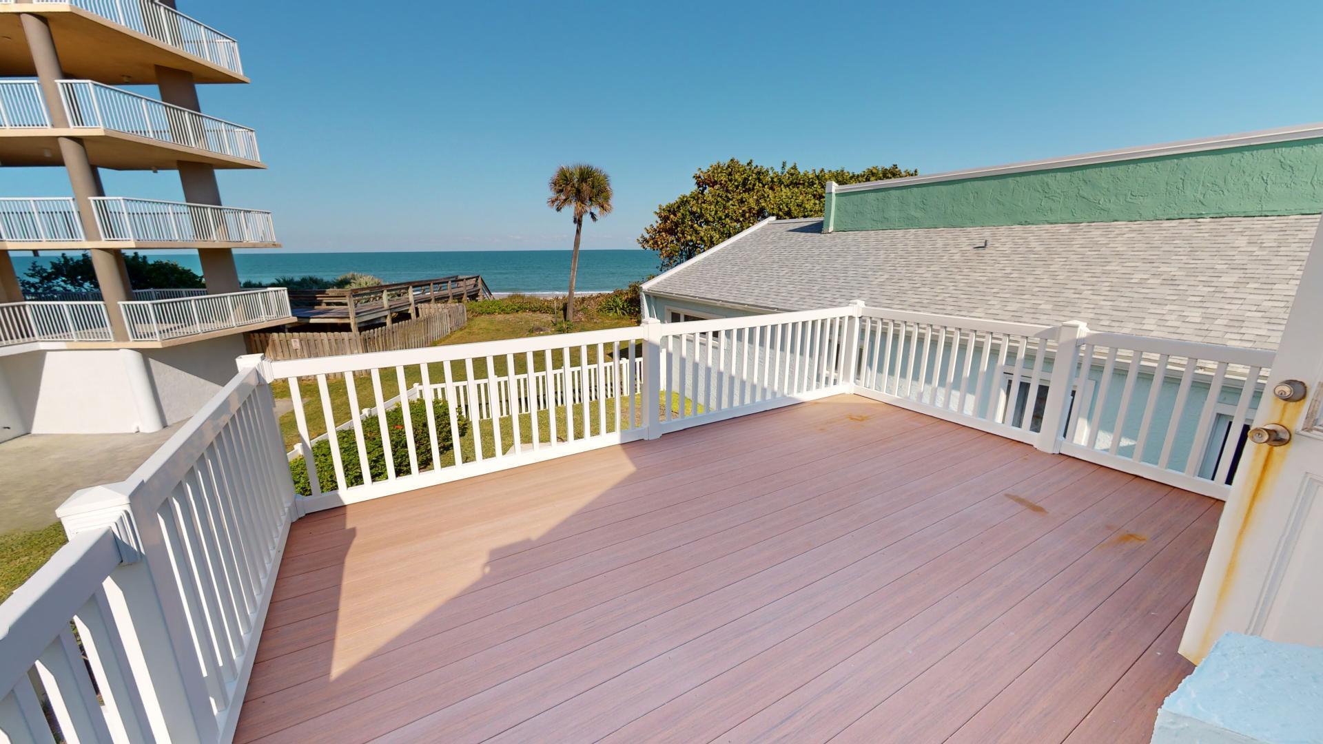 959 N Highway Indialantic, FL 32903 - Photo 38 of 70 a view of balcony with wooden floor