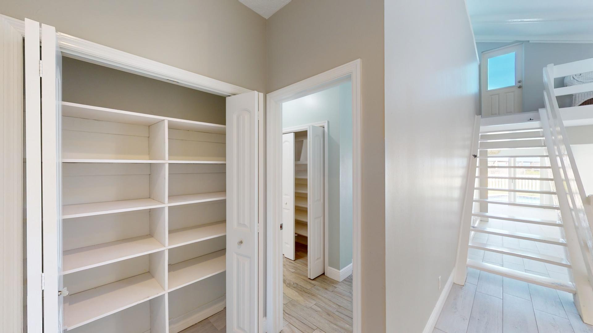 959 N Highway Indialantic, FL 32903 - Photo 48 of 70 a view of closet area with empty racks