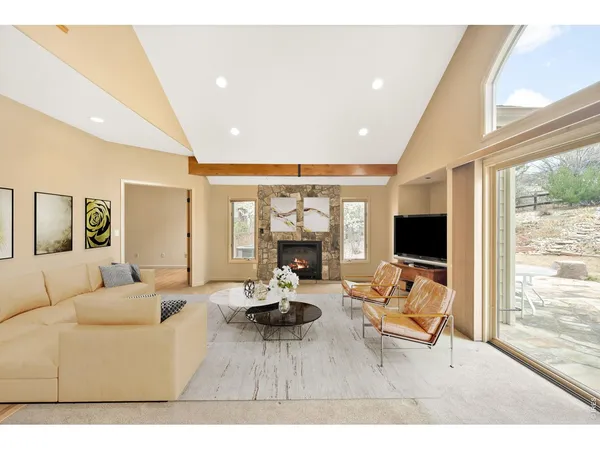 a bathroom with a sink a mirror and a shower