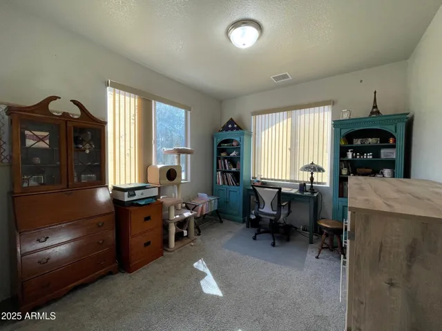 a view of outdoor space with seating area