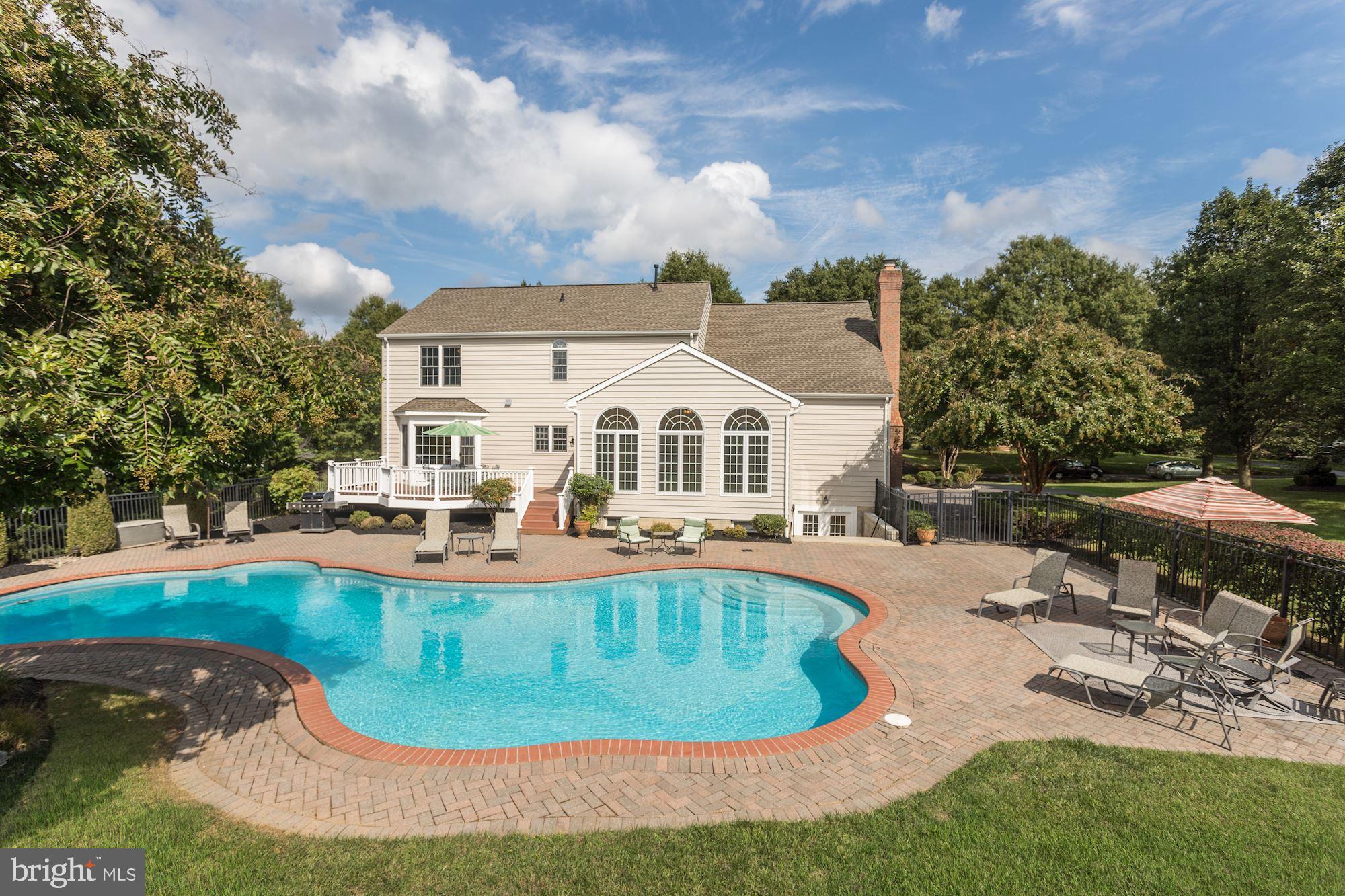 7113 Ramsgate Court Clarksville, MD 21029 - Photo 38 of 46 Heated In-Ground Pool | Paver Patio
