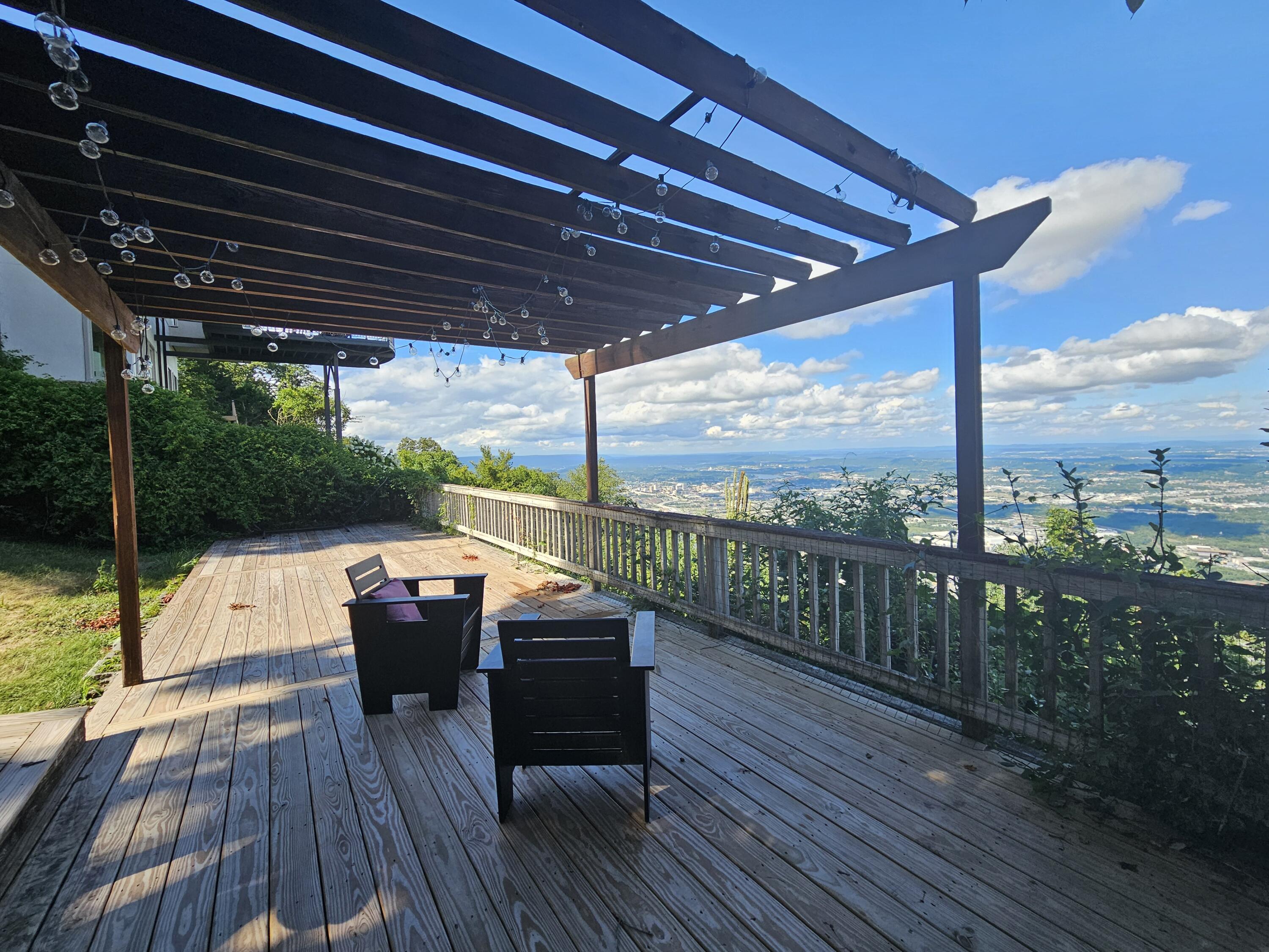 1003 East Brow Road Lookout Mountain, TN 37350 - Photo 36 of 40 Lower deck with chairs