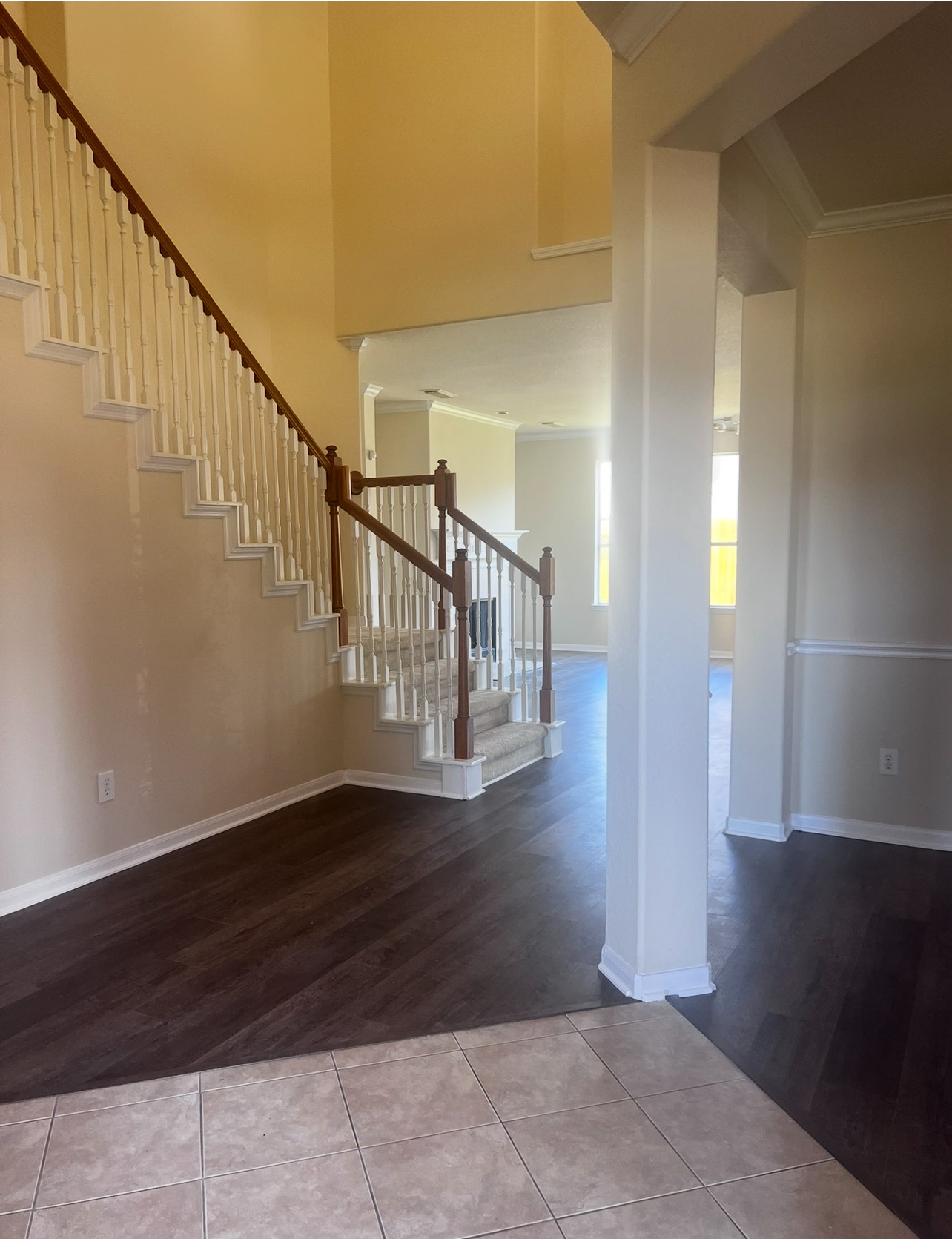8411 Spotslyvania Lane Houston, TX 77083 - Photo 3 of 8 a view of entryway with wooden floor